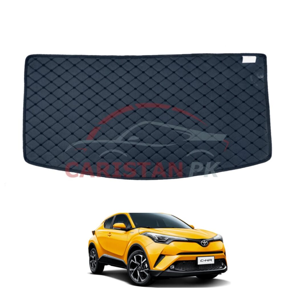 Toyota CHR 7D Trunk Protection Mat Black