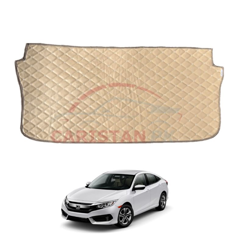 Honda Civic 7D Trunk Protection Mat Beige 2016-21