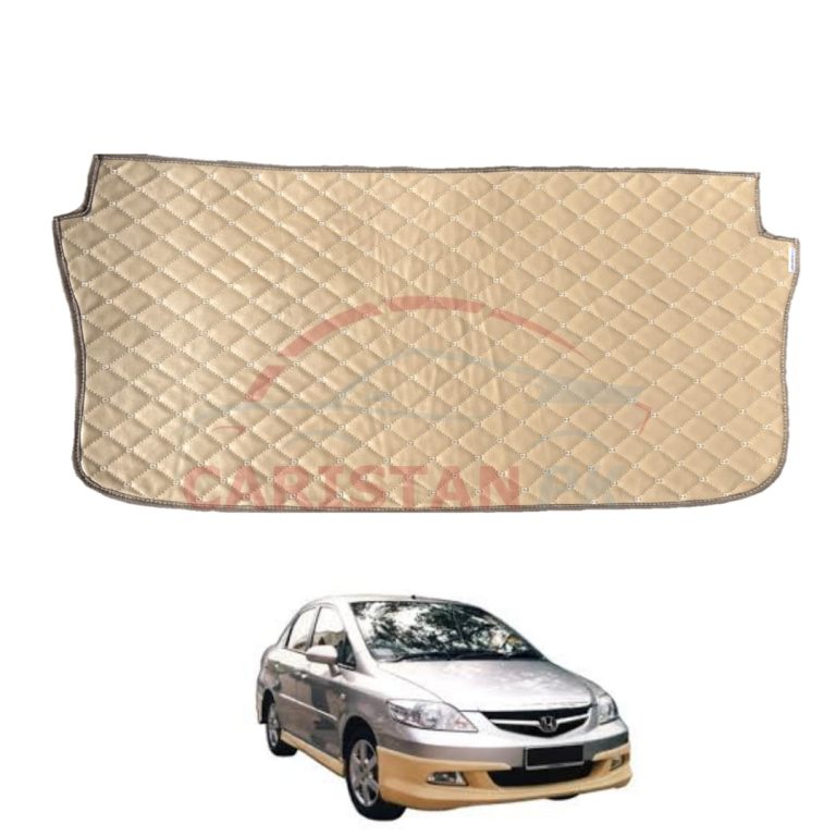 Honda City 7D Trunk Protection Mat Beige 2007-08