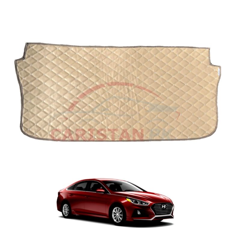 Hyundai Sonata 7D Trunk Protection Mat Beige