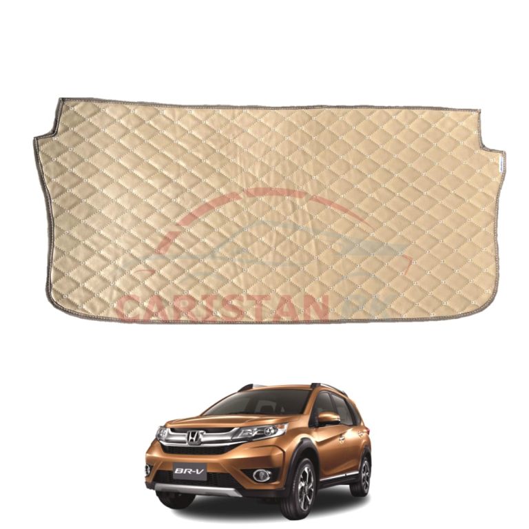 Honda BRV 7D Trunk Protection Mat Beige