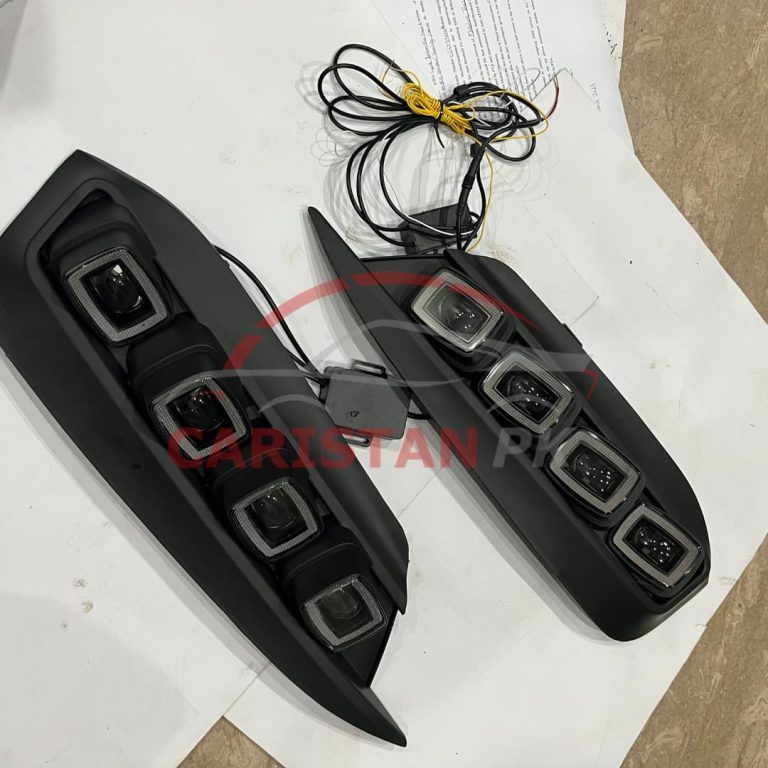 Honda Civic Front DRL Bugatti Fog Lamp Cover 2016-21 Model 2