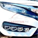 Honda Civic Front DRL Bugatti Fog Lamp Cover 2016-21 4 Honda Civic Front DRL Bugatti Fog Lamp Cover 2016-21 4