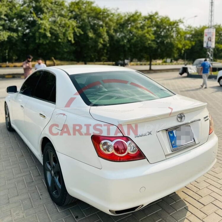 Unpainted Toyota Mark X Lip Spoiler 2004-10 Model 3