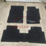 Honda Civic Dolphin Premium Carpet Floor Mats Black Grey 3