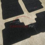 Honda Civic Dolphin Premium Carpet Floor Mats Black Grey 2