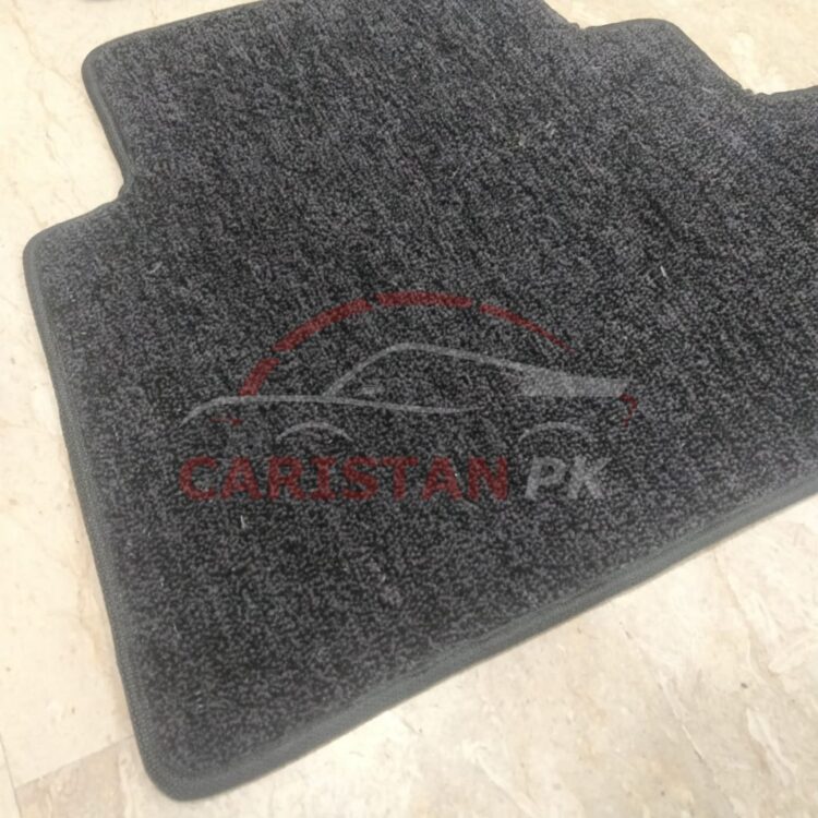 Honda Civic EK Premium Carpet Floor Mats Black Grey 1