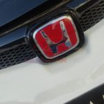 Honda Civic Rebirth Front Monogram Red Chrome