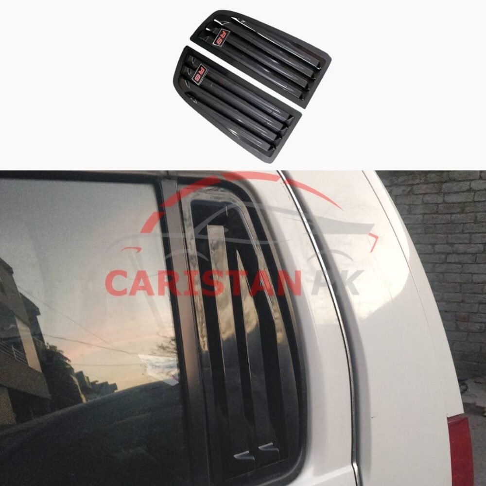 Suzuki Wagon R Window Quarter Glass Evo Louver Cover Vent Set Suzuki Wagon R Window Quarter Glass Evo Louver Cover Vent Set
