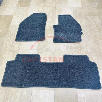 Toyota Prius Alpha Premium Carpet Floor Mats Black Grey 2009-14 3