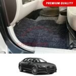 Audi A6 Premium Carpet Floor Mats Black Grey 2014-19