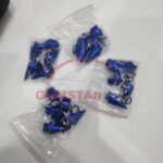 Blox Spike Wheel Lug Nuts Blue 1.5mm 4 Blox Spike Wheel Lug Nuts Blue 1.5mm 4