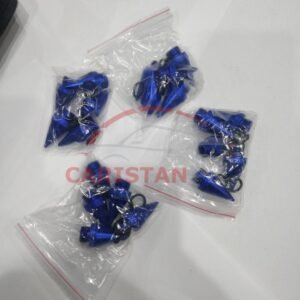 Blox Spike Wheel Lug Nuts Blue 1.5mm 4