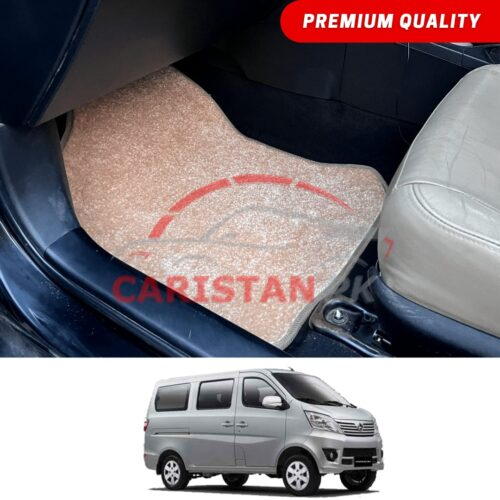 Changan Karvaan Premium Carpet Floor Mats Beige