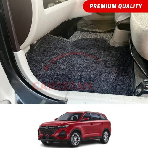 Changan Oshan X7 Premium Carpet Floor Mats Black Grey