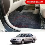 Honda Civic EK Premium Carpet Floor Mats Black Grey Honda Civic EK Premium Carpet Floor Mats Black Grey