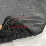 Premium Carpet Floor Mats Black Grey 1