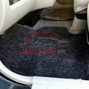 Premium Carpet Floor Mats Black Grey 4