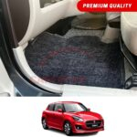 Suzuki Swift Premium Carpet Floor Mats Black Grey 2022 Model & Onwards