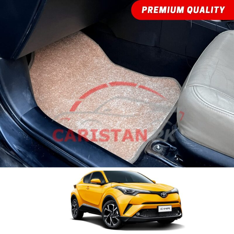 Toyota CHR Premium Carpet Floor Mats Beige Toyota CHR Premium Carpet Floor Mats Beige
