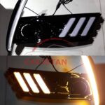 Toyota Corolla Fog Lamp DRL Cover Mustang Design A 1 Toyota Corolla Fog Lamp DRL Cover Mustang Design A 1