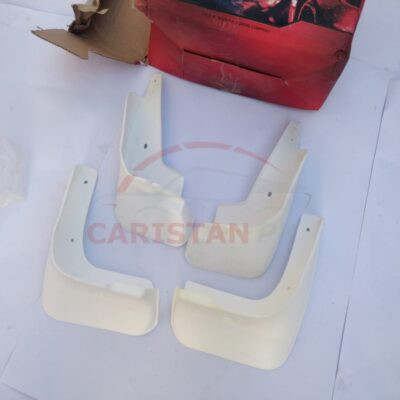 Toyota Corolla Mud Flaps Splash Guard White 2011-13 1