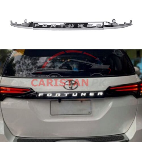 Toyota Fortuner LED Trunk Garnish Chrome 2016-25