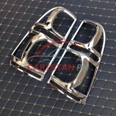 Toyota Hilux Vigo Headlight Backlight Chrome Cover Set 2006-11 1