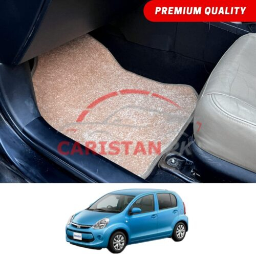 Toyota Passo Premium Carpet Floor Mats Beige 2011-16