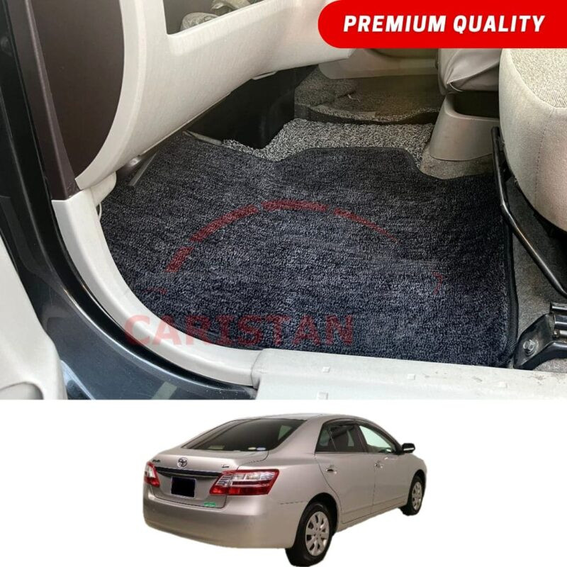 Toyota Premio Premium Carpet Floor Mats Black Grey 2007-15 Toyota Premio Premium Carpet Floor Mats Black Grey 2007-15