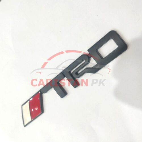 TRD Car Emblem Black 2