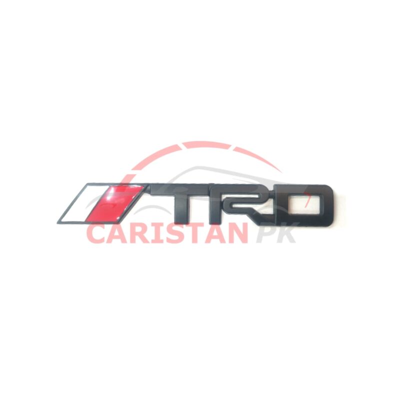 TRD Car Emblem Black TRD Car Emblem Black