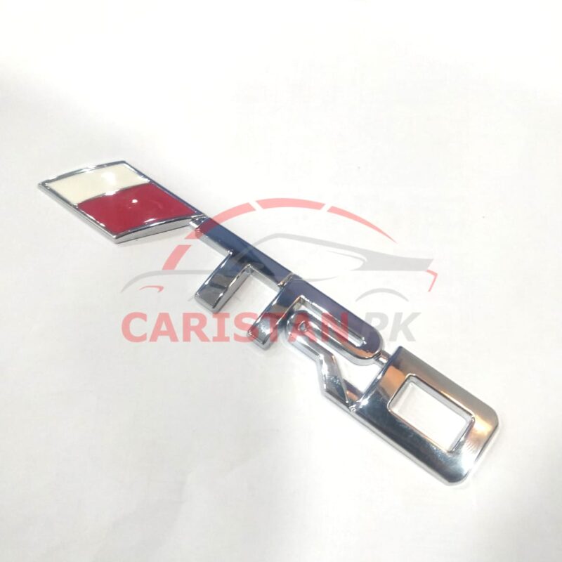 TRD Car Emblem Chrome 1