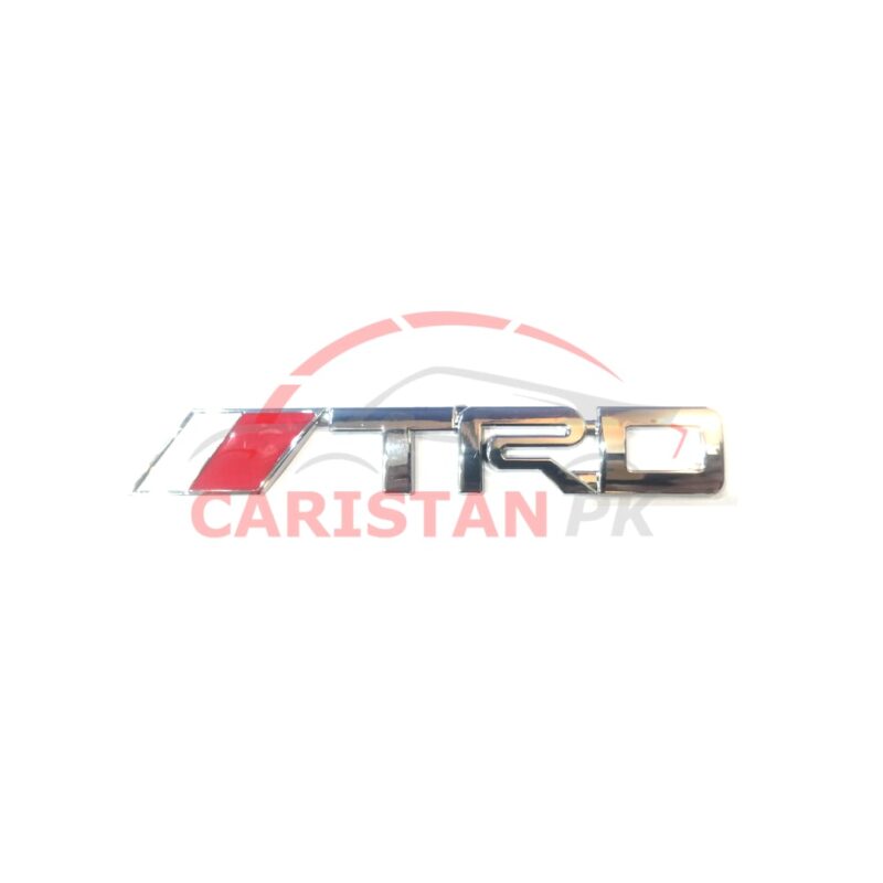 TRD Car Emblem Chrome TRD Car Emblem Chrome