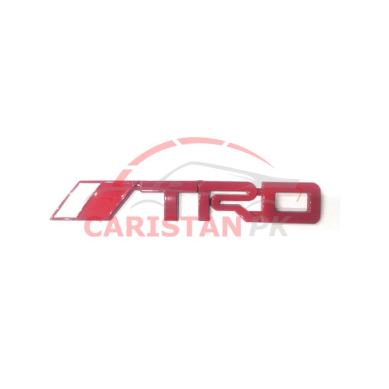 TRD Car Emblem Red TRD Car Emblem Red