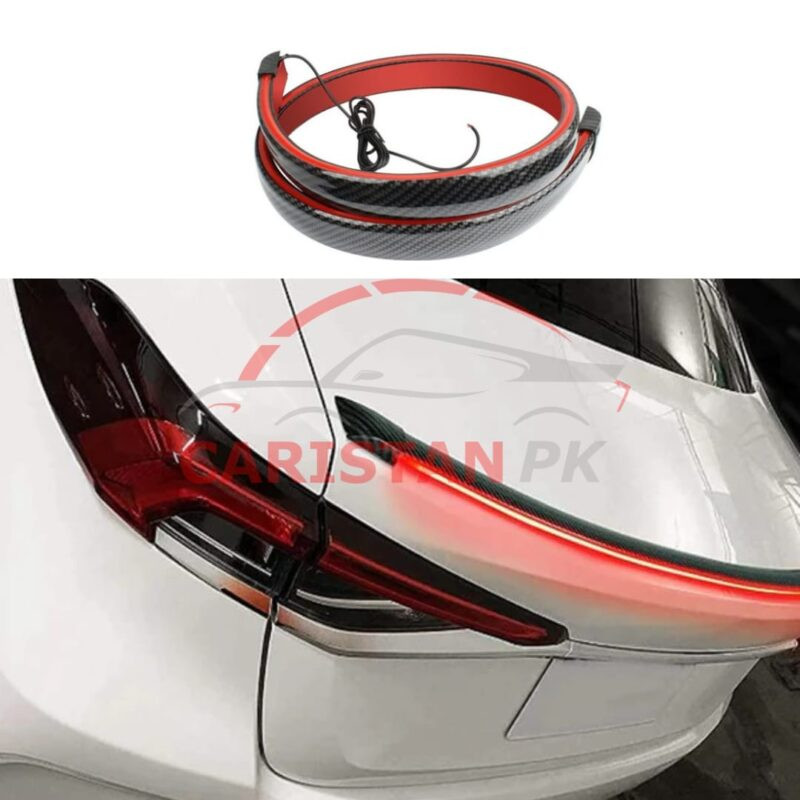 Universal LED Spoiler Carbon Fiber With Brake Light Universal LED Spoiler Carbon Fiber With Brake Light