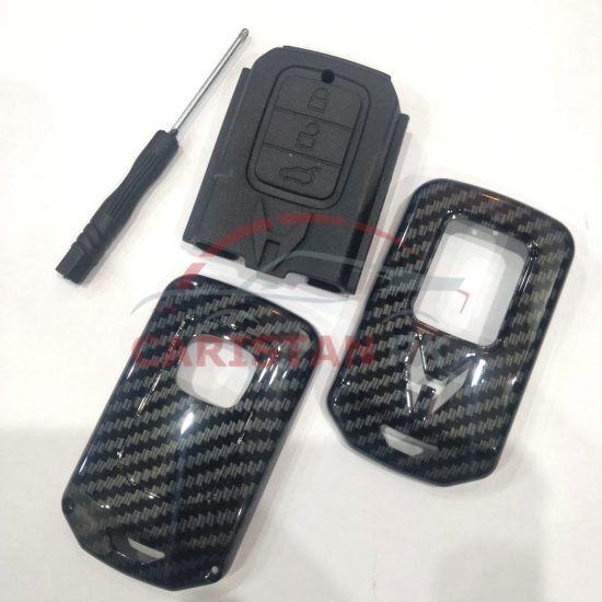 Honda City Key Shell Key Case Carbon Fiber 2022 Model & Onwards 1