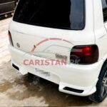 Unpainted Daihatsu Cuore High-Grade Fiber Glass Sports Body Kit 4 Piece 2