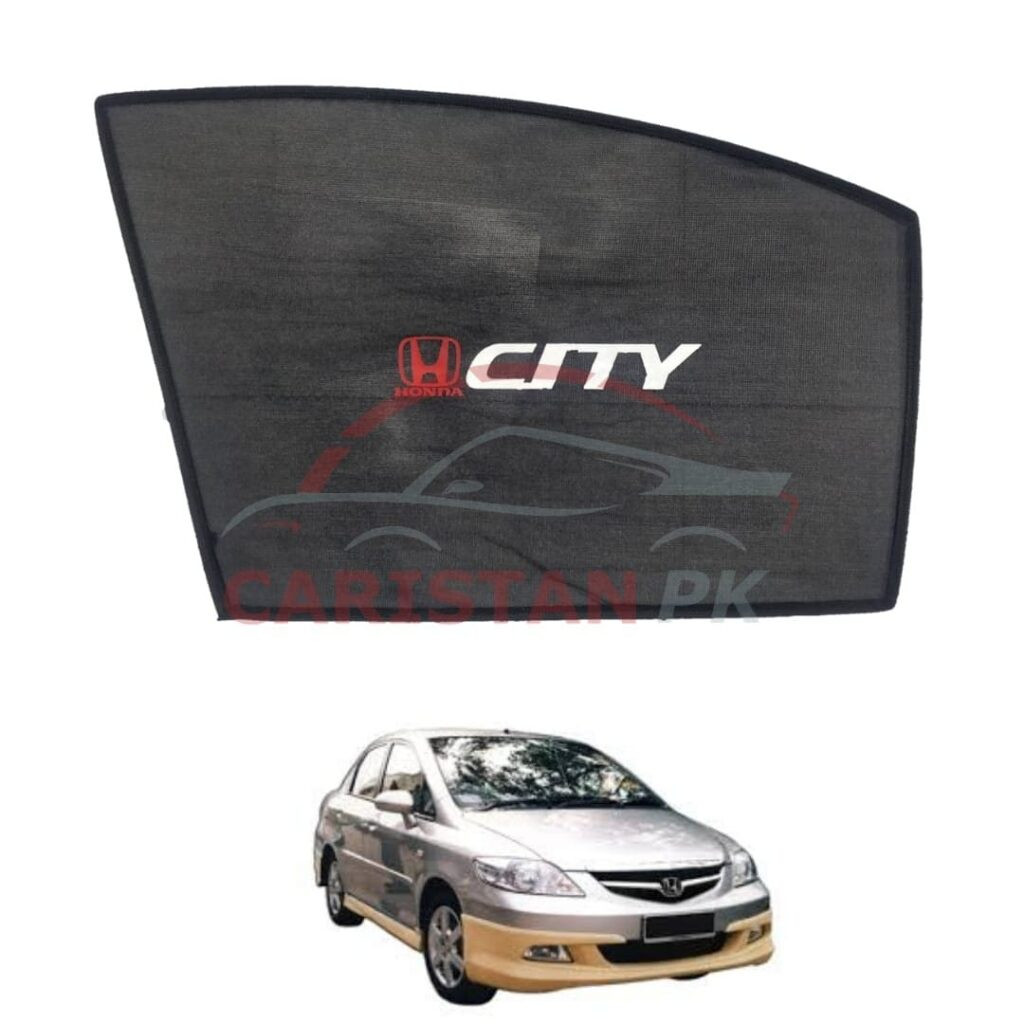Honda City Sunshades With Logo 2007-08