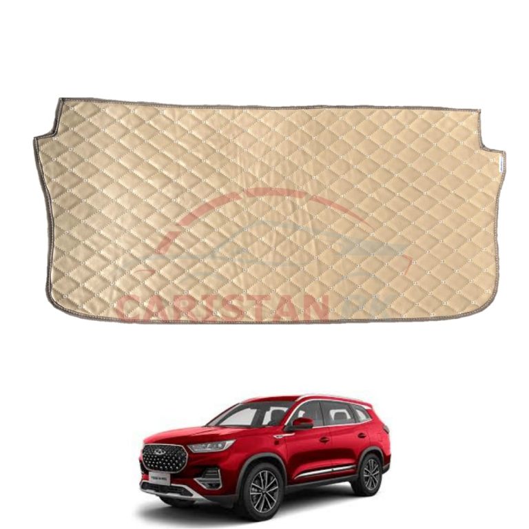 Chery Tiggo 8 Pro 7D Trunk Protection Mat Beige