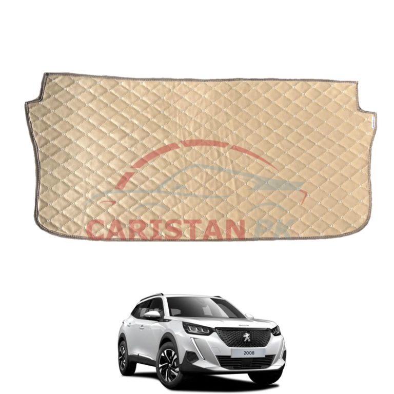 Peugeot 2008 Allure 7D Trunk Protection Mat Beige