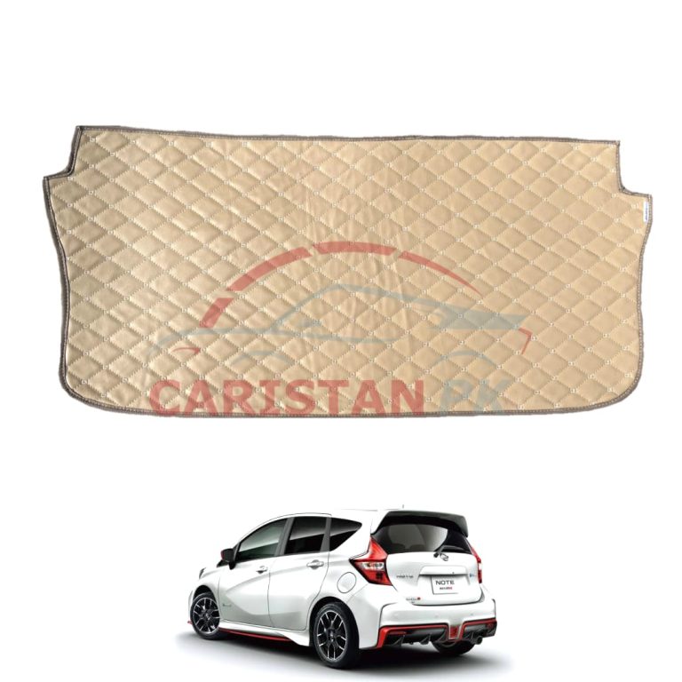 Nissan Note 7D Trunk Protection Mat Beige