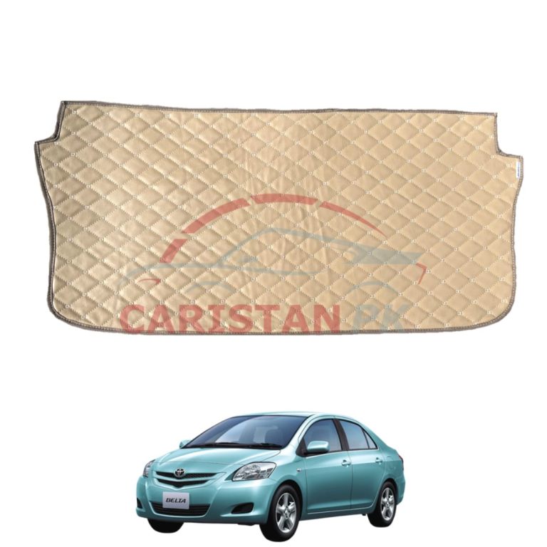 Toyota Belta 7D Trunk Protection Mat Beige 2006-15