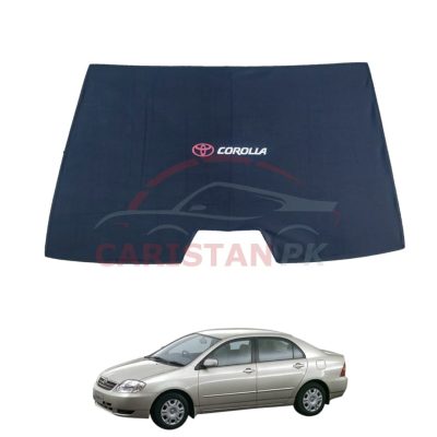 Toyota Corolla X Back Screen Curtain With Logo 2002-05