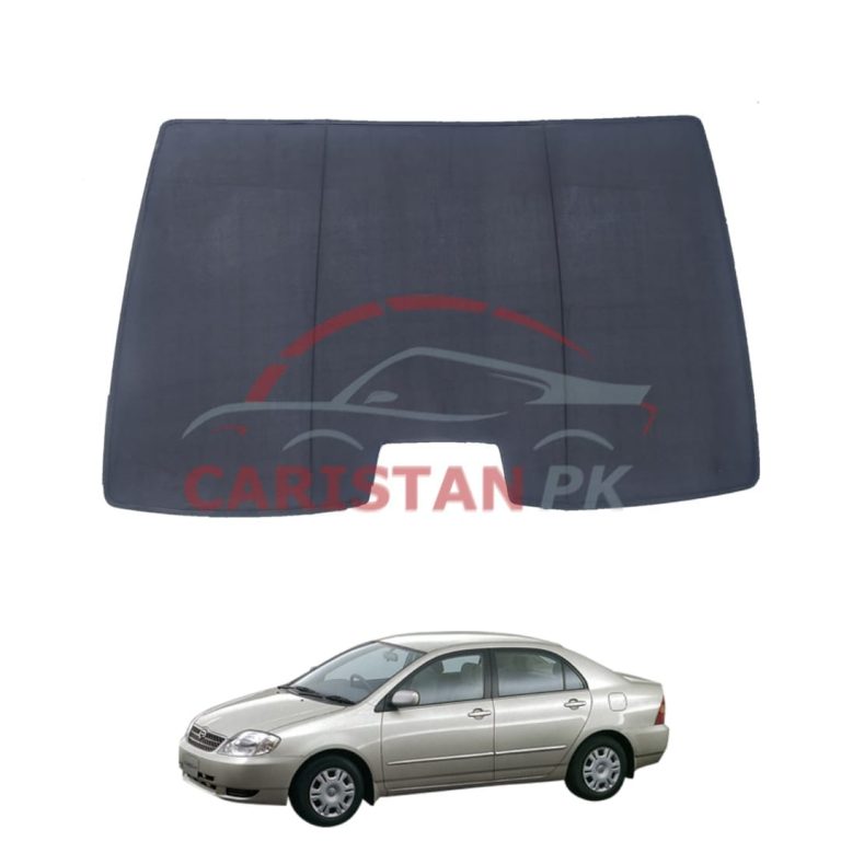 Toyota Corolla X Back Screen Curtain Black 2002-05