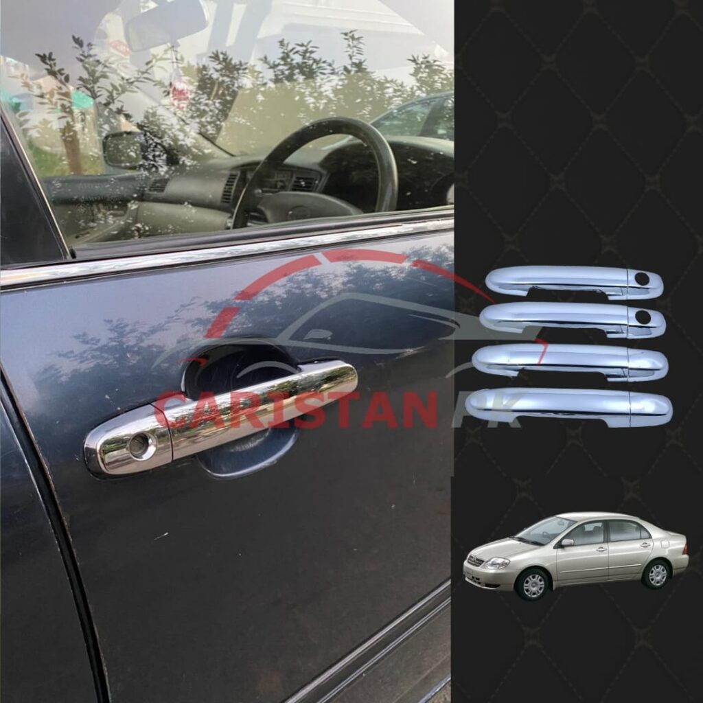 Toyota Corolla X Chrome Door Handle Covers 2002-05 Toyota Corolla X Chrome Door Handle Covers 2002-05