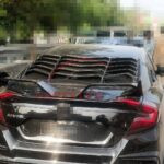 Honda Civic Louver Back Screen Rack Evo Style 2016-21