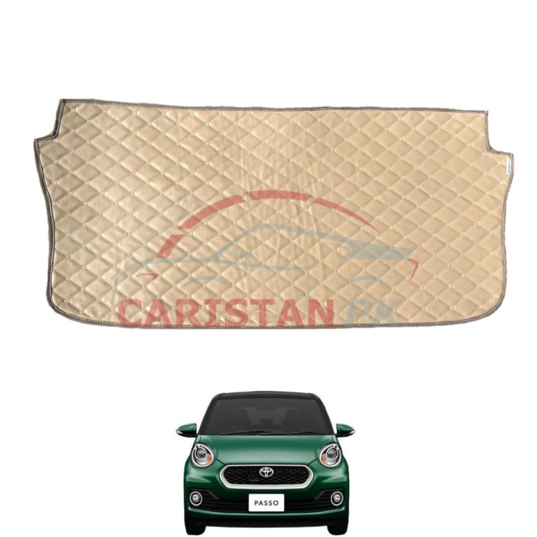 Toyota Passo 7D Trunk Protection Mat Beige 2017-23