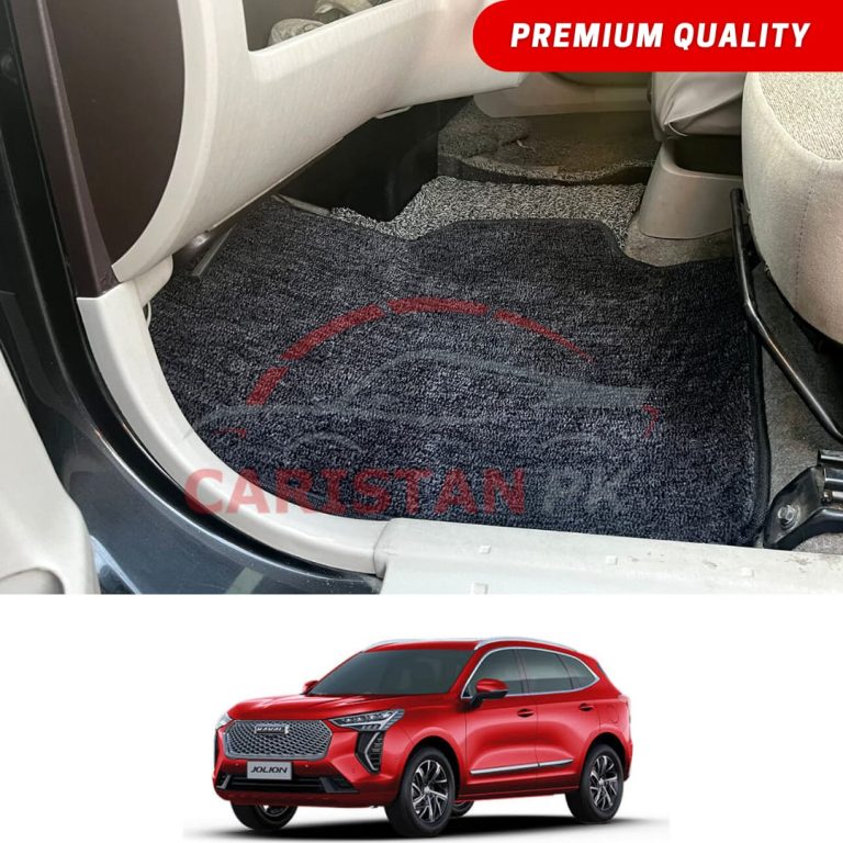 Haval Jolion Premium Carpet Floor Mats Black Grey