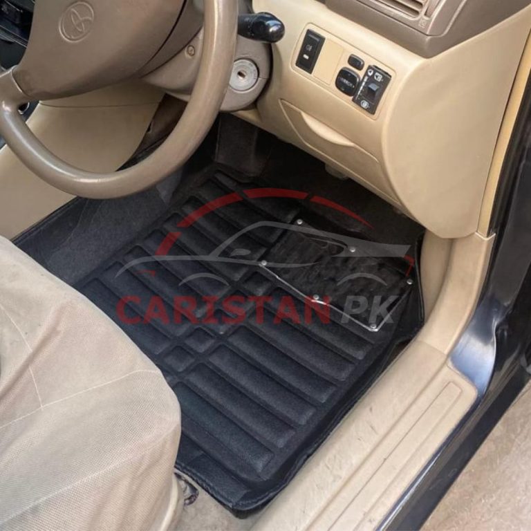 Toyota Corolla X 5D Floor Mats Black 2002-05 Model 1